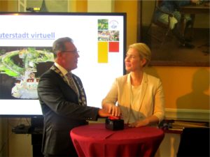 Bundesratspräsidentin Schwesig eröffnet virtuellen 3D-Stadtrundgang